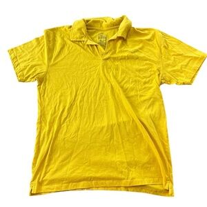 True Classic Mens Yellow Polo Shirt Size XL
